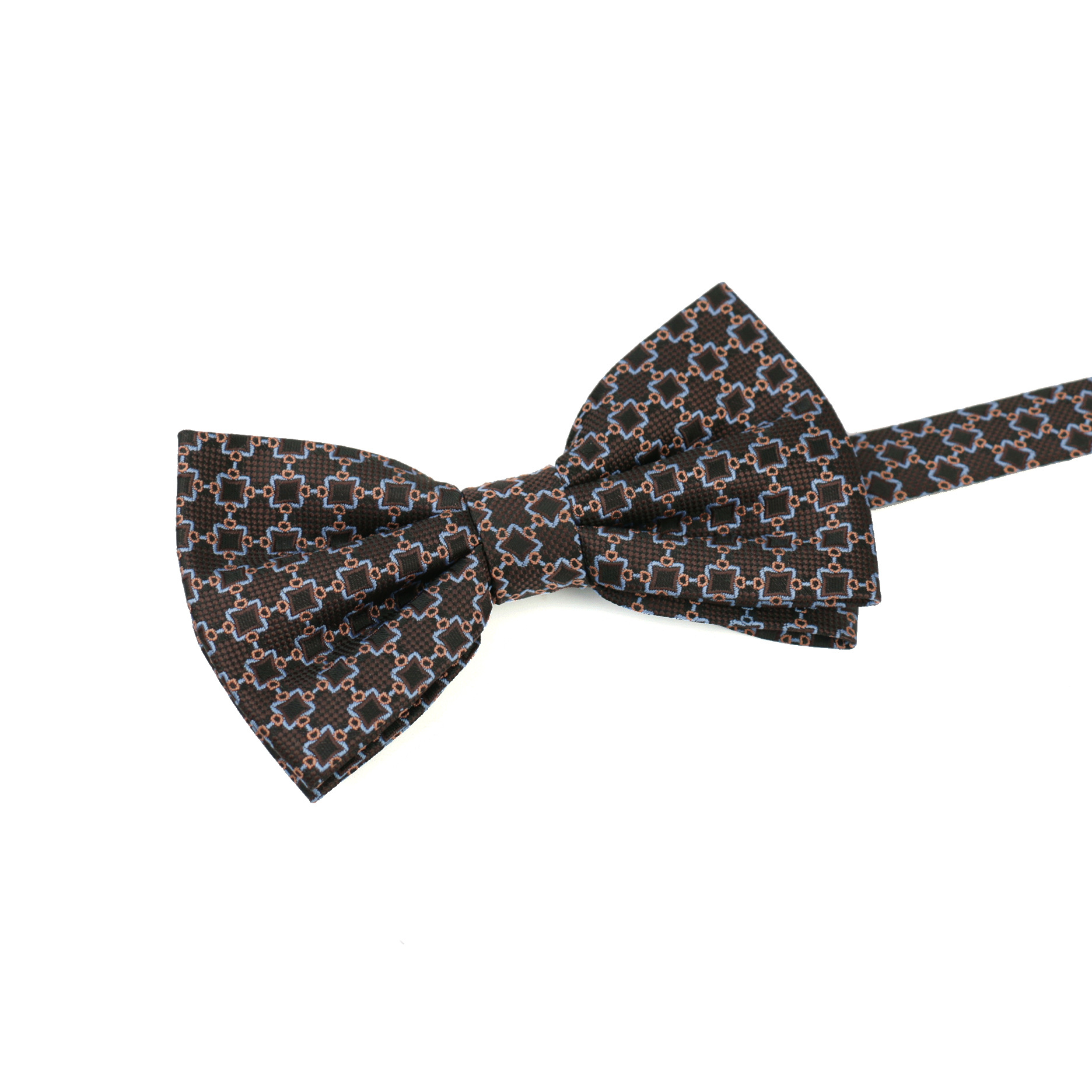 Retro brown bow tie
