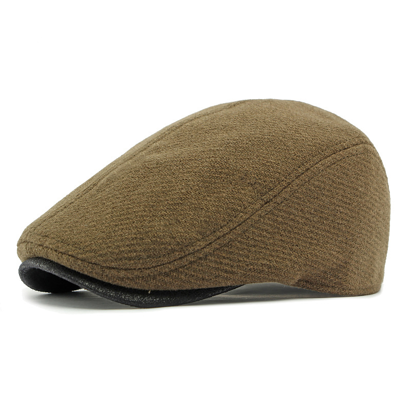 RUTH | Autumn and winter plus suede flat cap