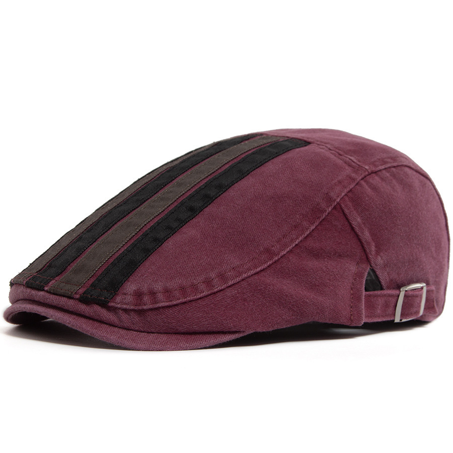 Buck | striped flat cap