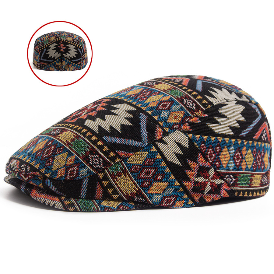 Gord | Ethnic flat cap