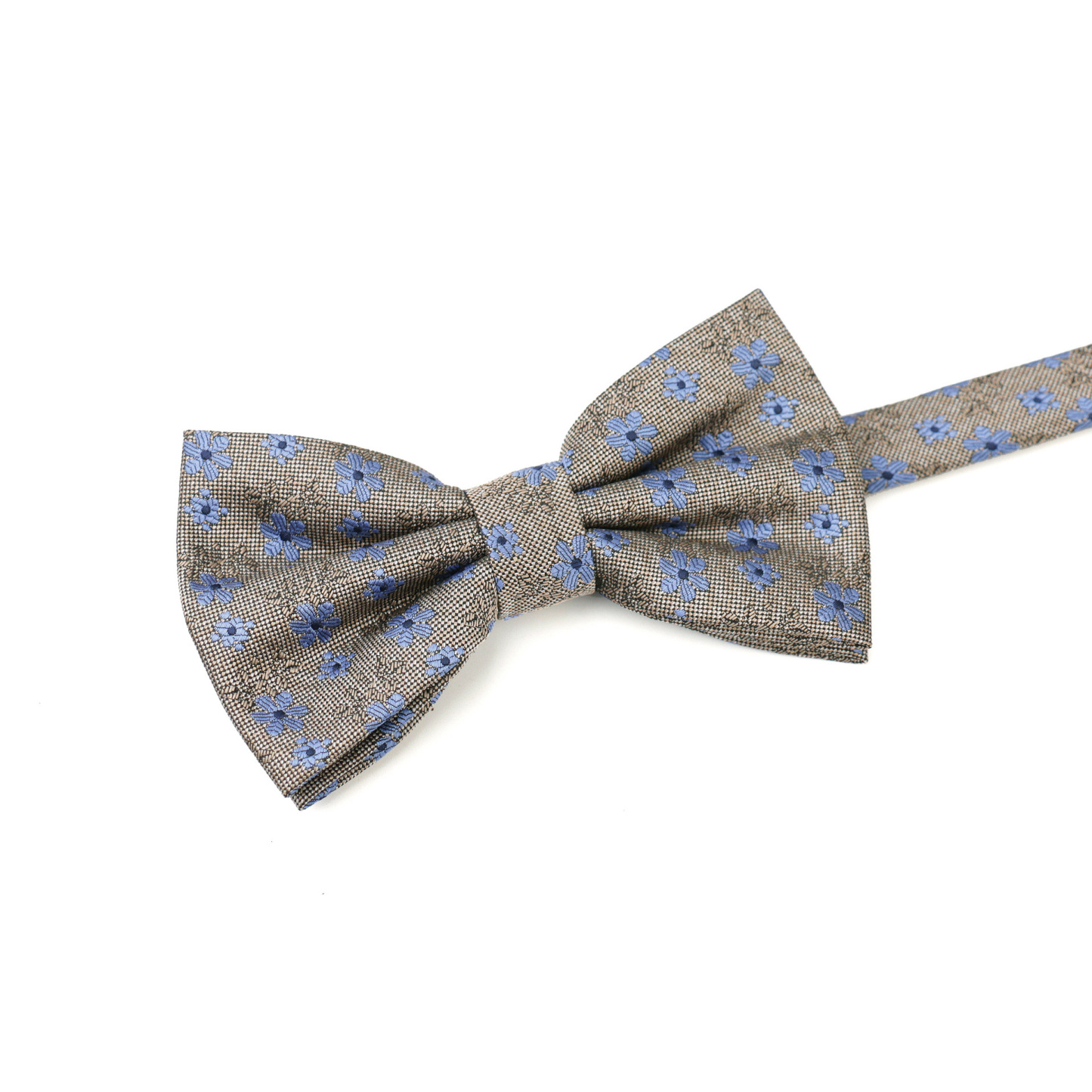 Retro khaki bow tie