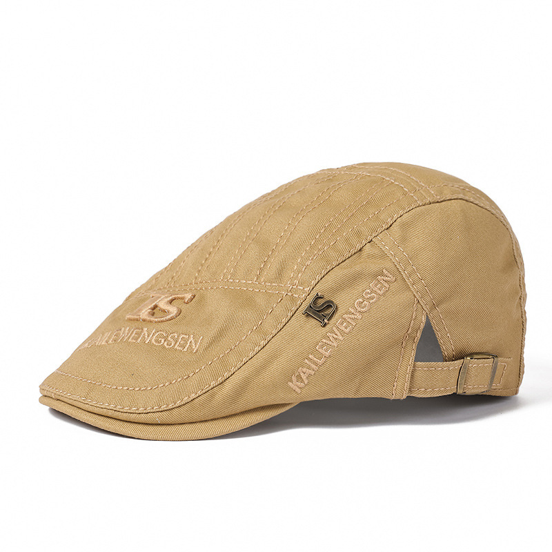 ZEB | Cotton embroidered flat cap