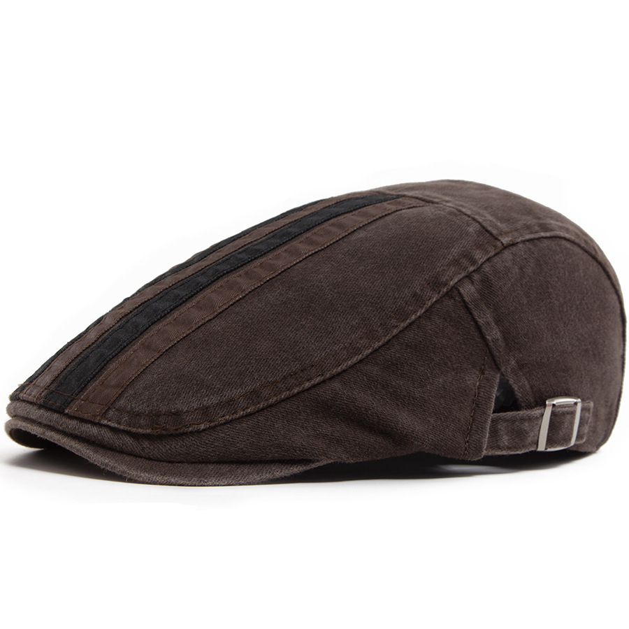 Buck | striped flat cap