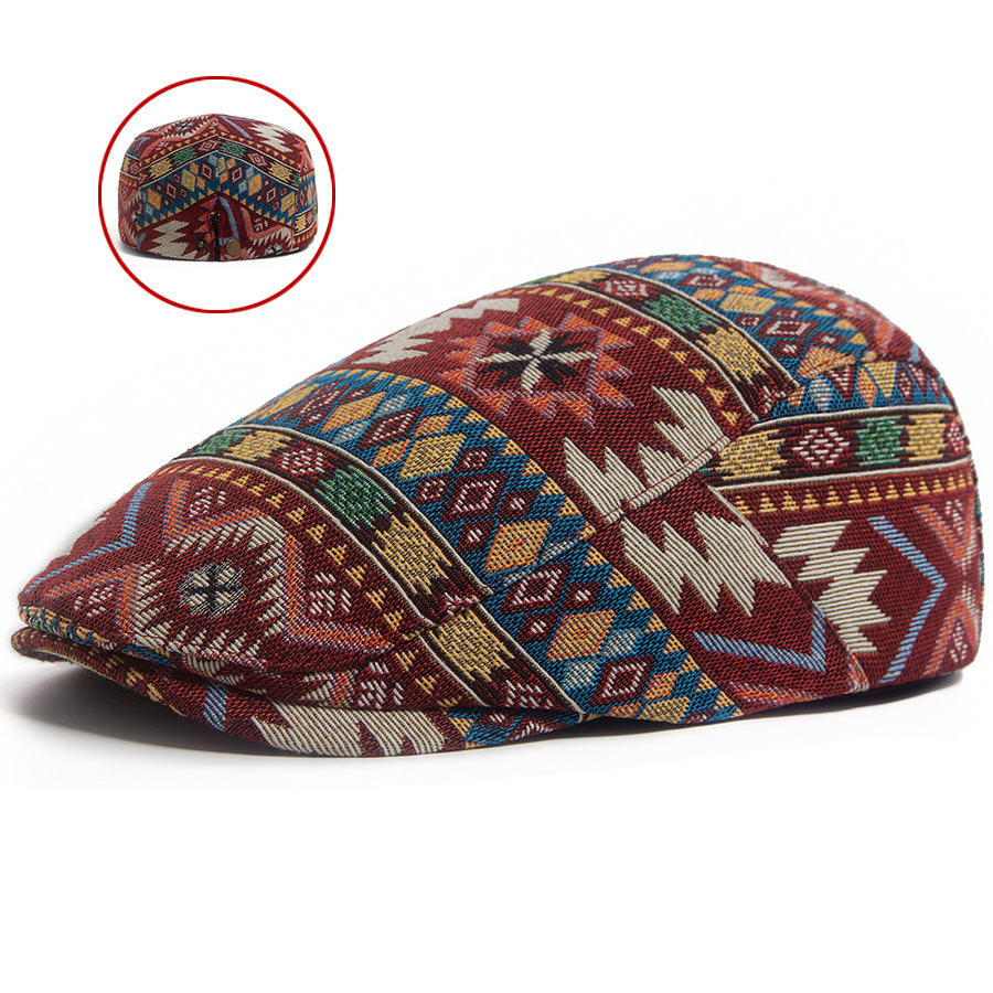 Gord | Ethnic flat cap