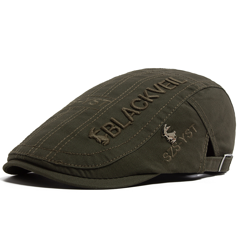 Hank | 3D Embroidered Flat Cap