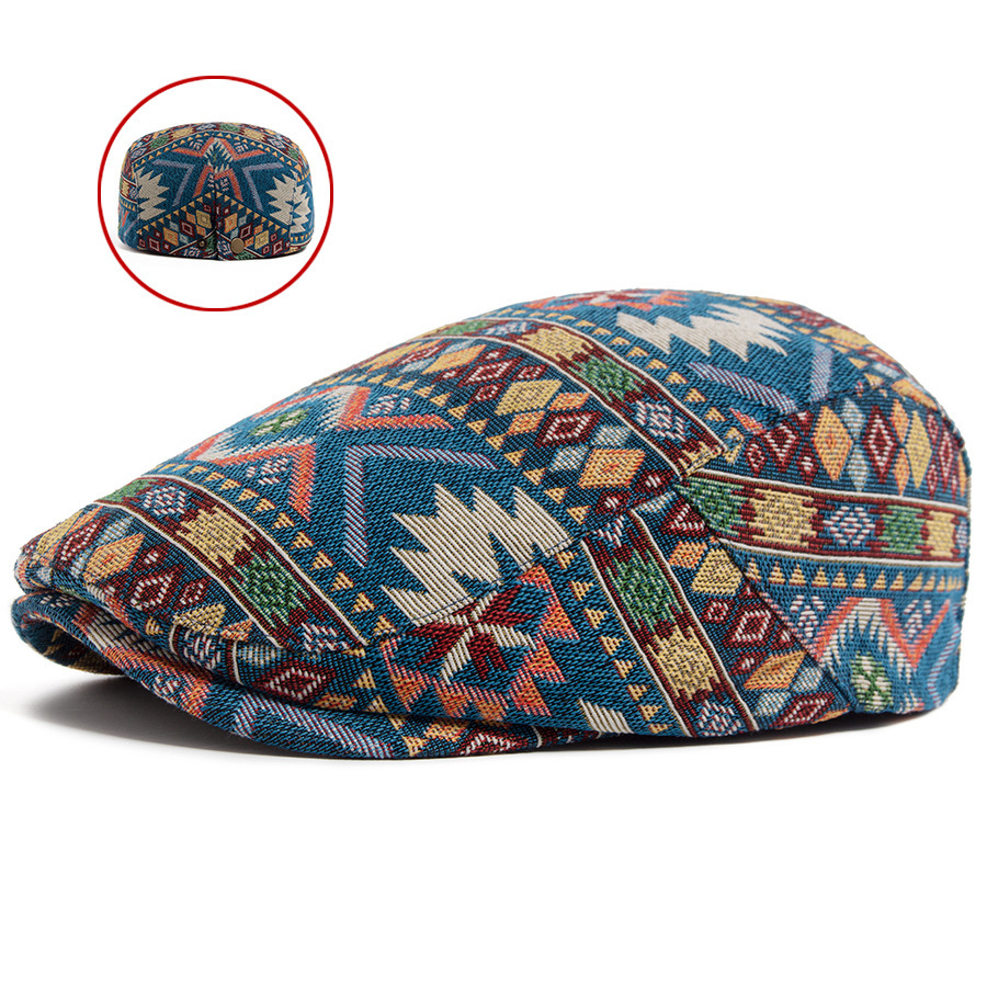 Gord | Ethnic flat cap