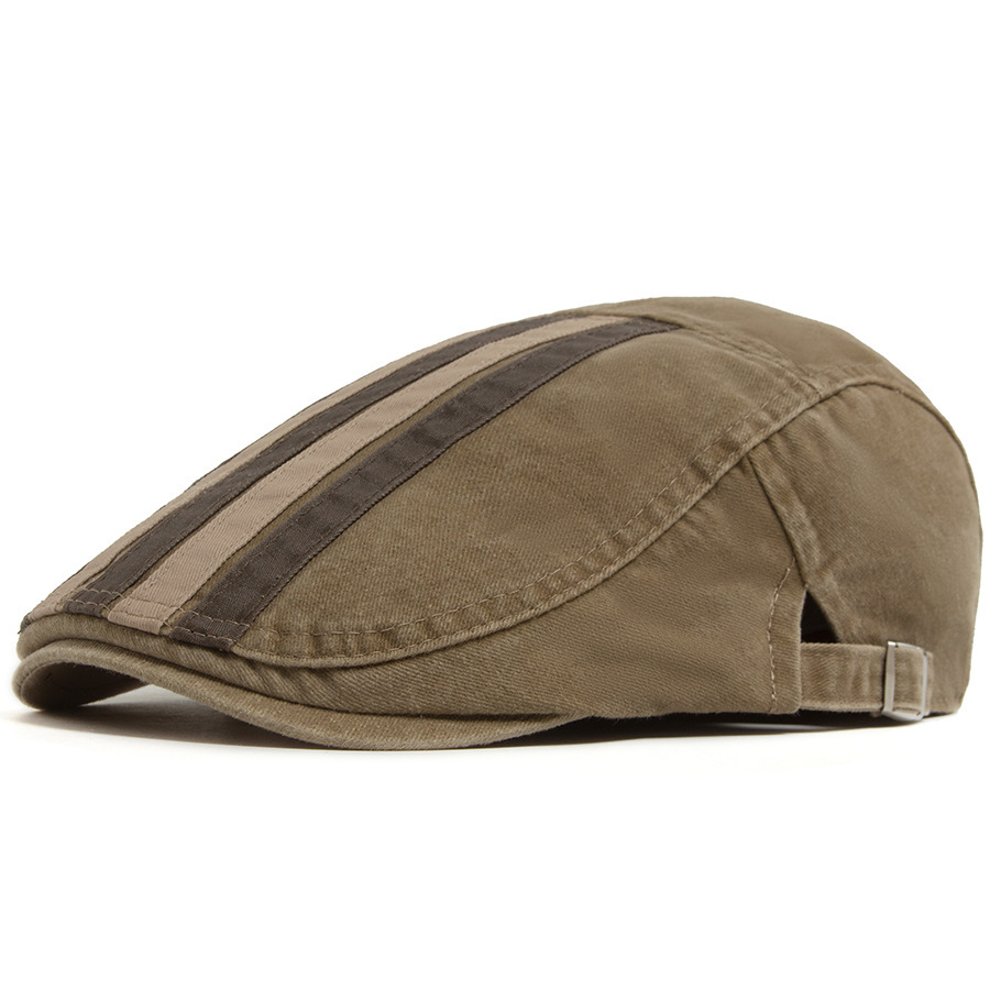Buck | striped flat cap