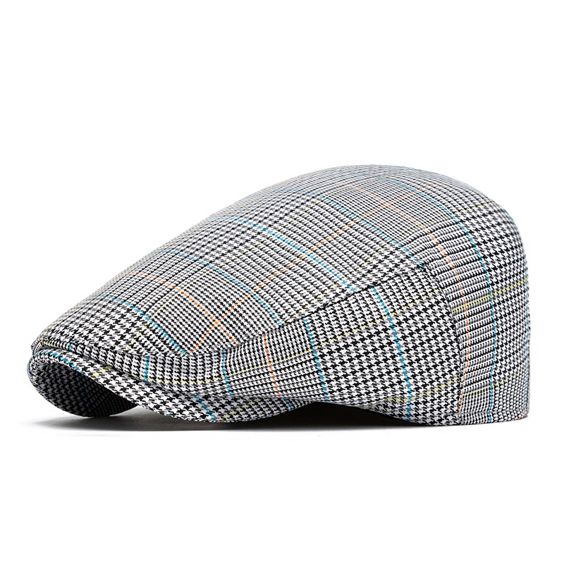 Colby | Wool textile flat cap