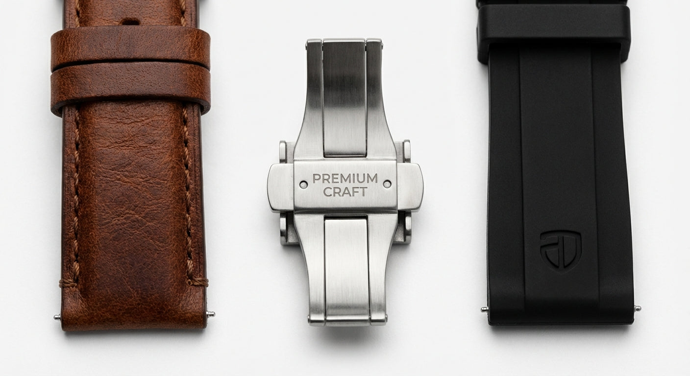 High quality watch strap materials