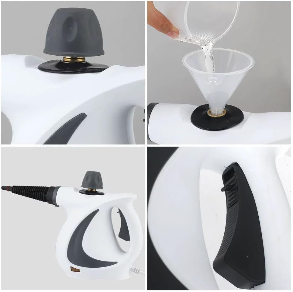 Redhut Steam Cleaner, Redhut Pressurised Handheld Steamcleaner,Steamcleaners for The Home Multi Purpose (1 Set)