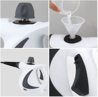 Redhut Steam Cleaner, Redhut Pressurised Handheld Steamcleaner,Steamcleaners for The Home Multi Purpose (1 Set)