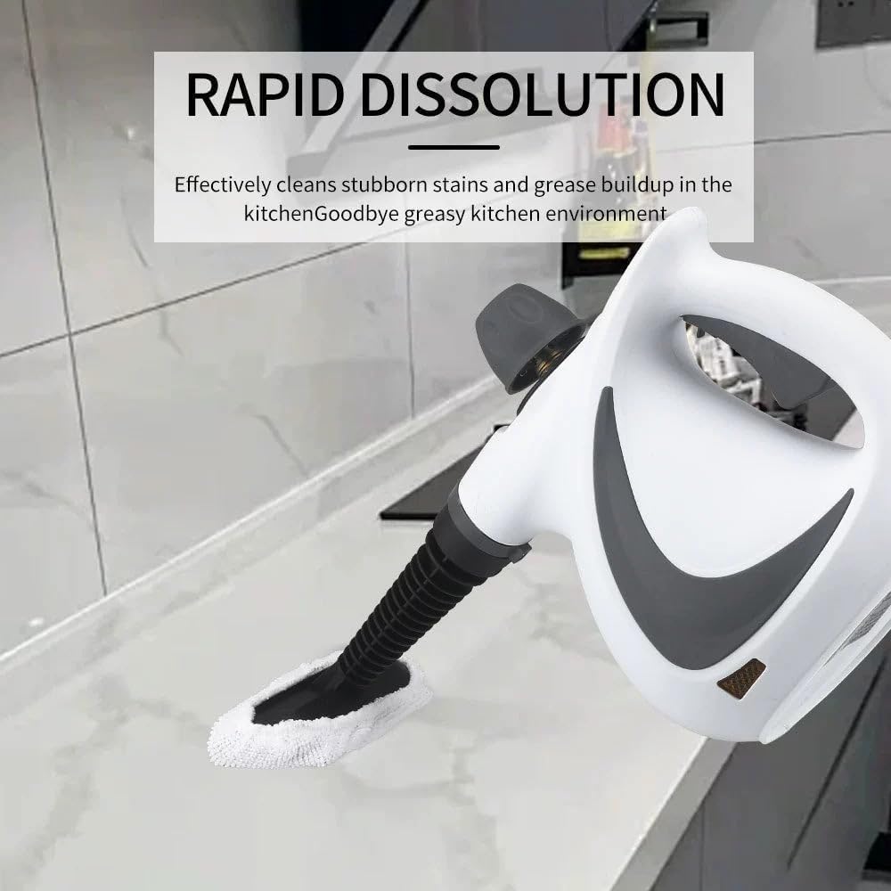 Redhut Steam Cleaner, Redhut Pressurised Handheld Steamcleaner,Steamcleaners for The Home Multi Purpose (1 Set)