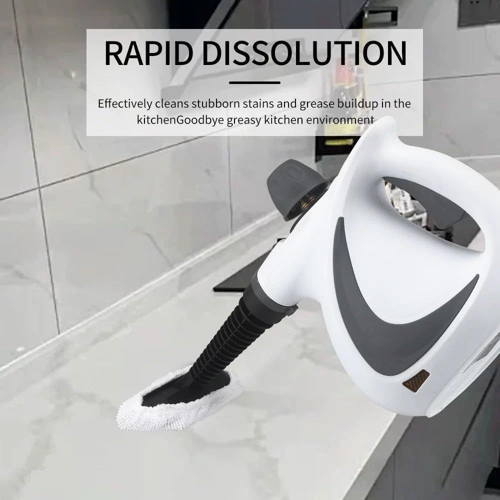 Redhut Steam Cleaner, Redhut Pressurised Handheld Steamcleaner,Steamcleaners for The Home Multi Purpose (1 Set)