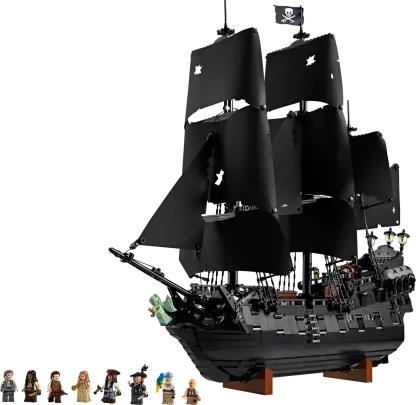 Le bateau pirate du capitaine Jack Sparrow