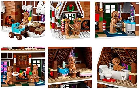 LEGO 10267 Creator Expert The Gingerbread House with Three Figurines, Building Kit, Age 12 to 99