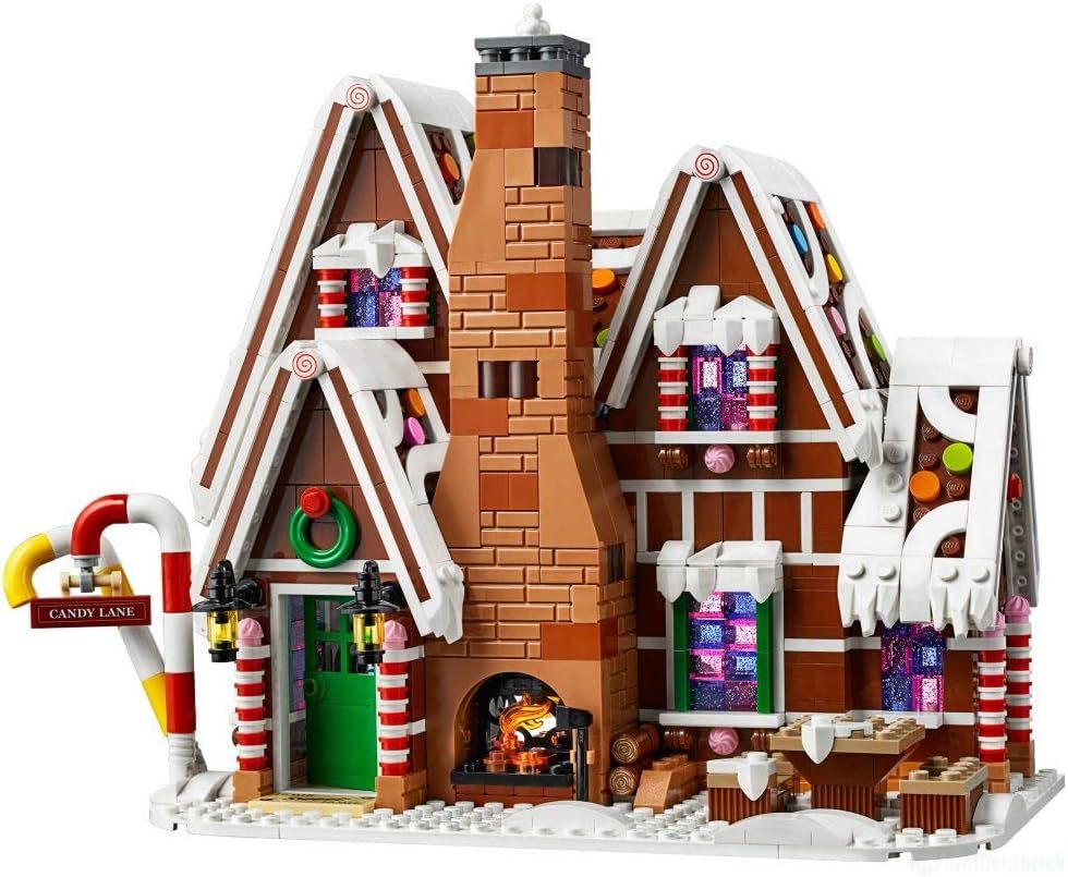 LEGO 10267 Creator Expert The Gingerbread House with Three Figurines, Building Kit, Age 12 to 99