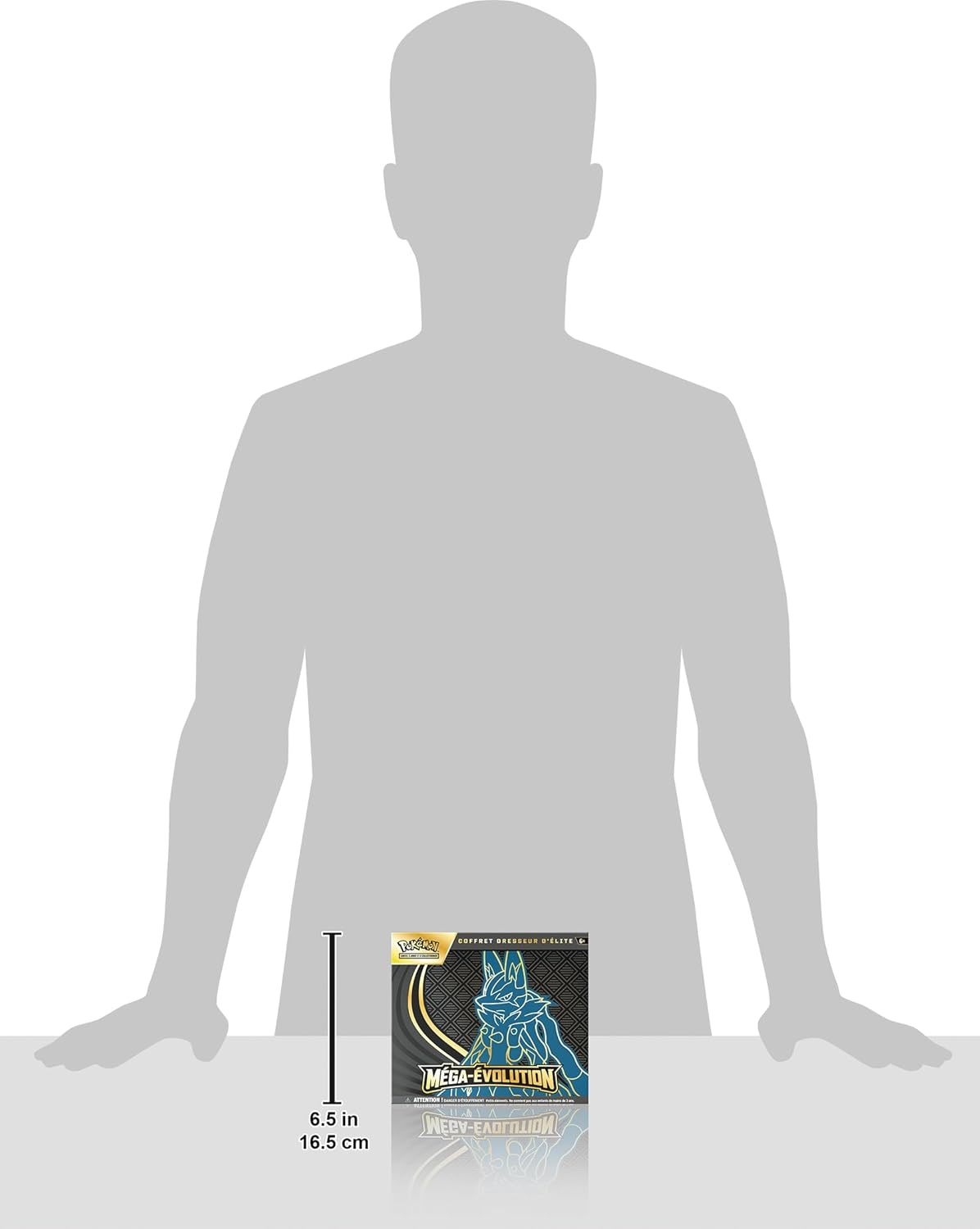 Pokémon : Coffret Dresseur d’élite Méga-Évolution – Lucario du JCC Pokémon 