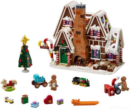 LEGO 10267 Creator Expert The Gingerbread House with Three Figurines, Building Kit, Age 12 to 99