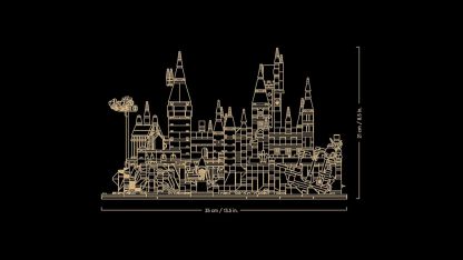 LEGO 76419 Harry Potter Castle and Hogwarts Estate, Large Buildable Model for Adults, Including Iconic Places: Astronomy Tower, Grand Hall, Chamber of Secrets and More