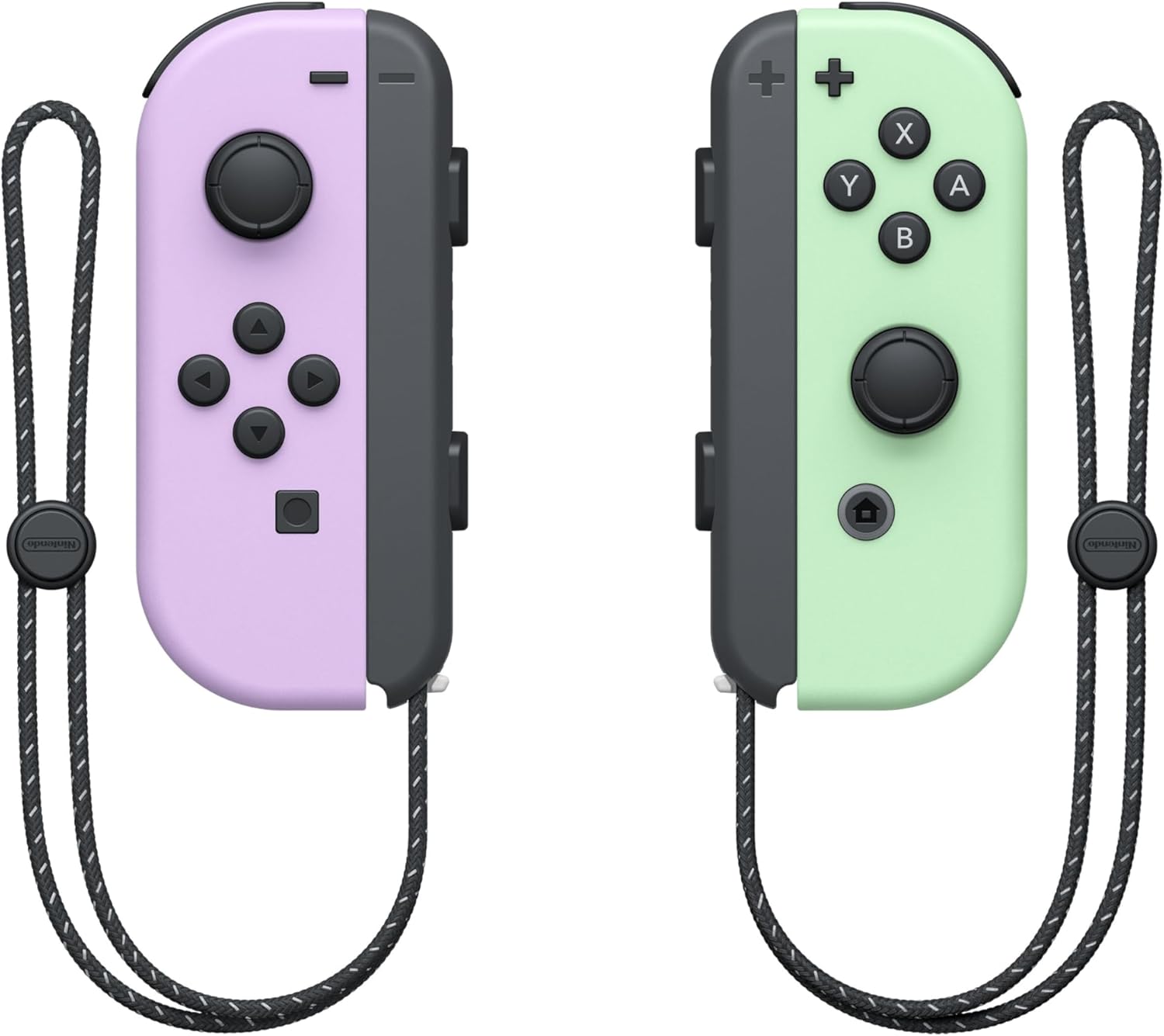 Nintendo Bluetooth Paire de Manettes Joy-Con Gauche Violet Pastel et Droite Vert Pastel Pour Switch