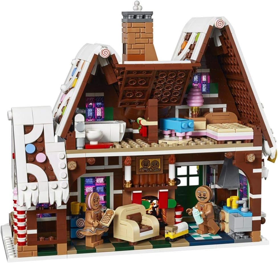 LEGO 10267 Creator Expert The Gingerbread House with Three Figurines, Building Kit, Age 12 to 99