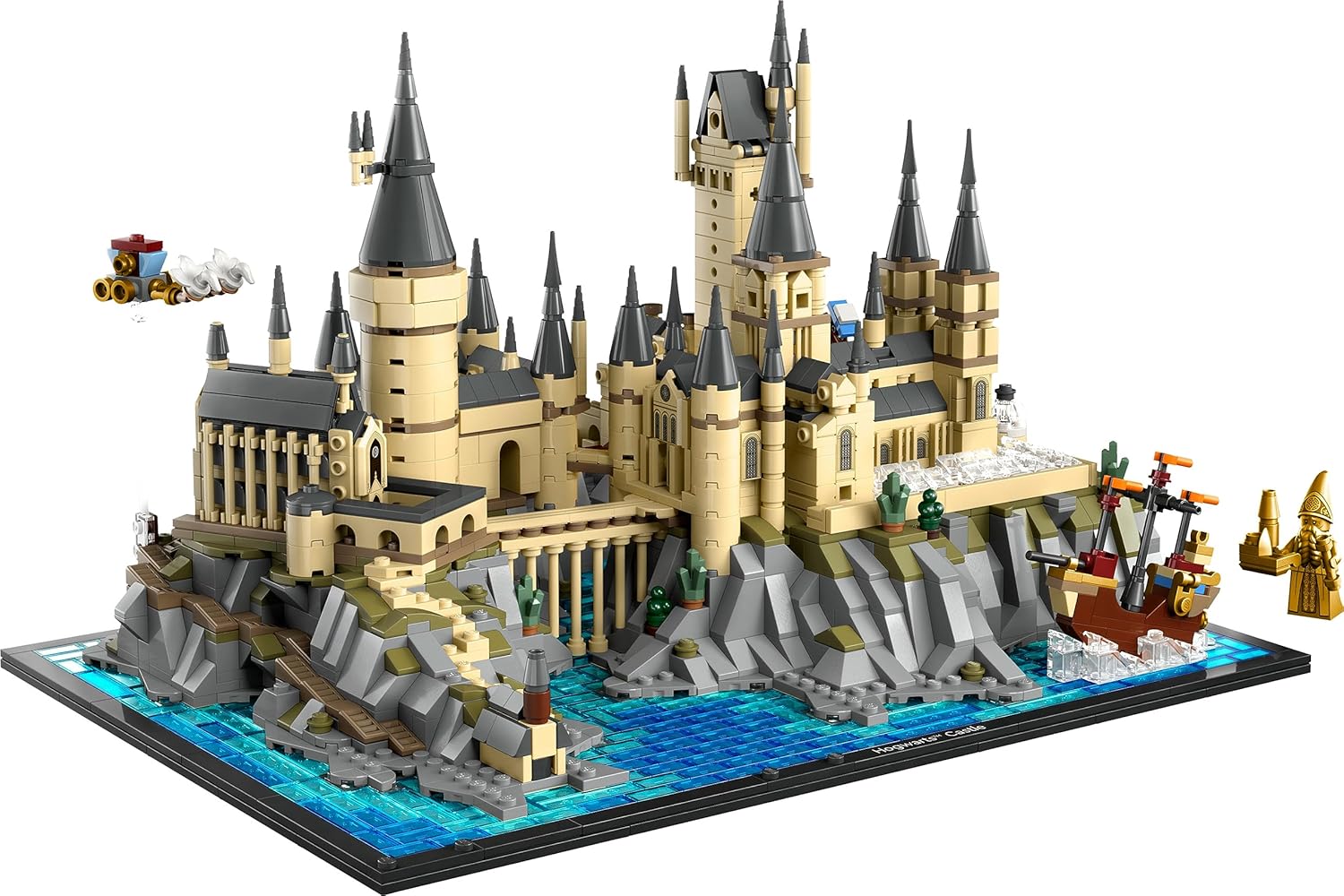 LEGO 76419 Harry Potter Castle and Hogwarts Estate, Large Buildable Model for Adults, Including Iconic Places: Astronomy Tower, Grand Hall, Chamber of Secrets and More