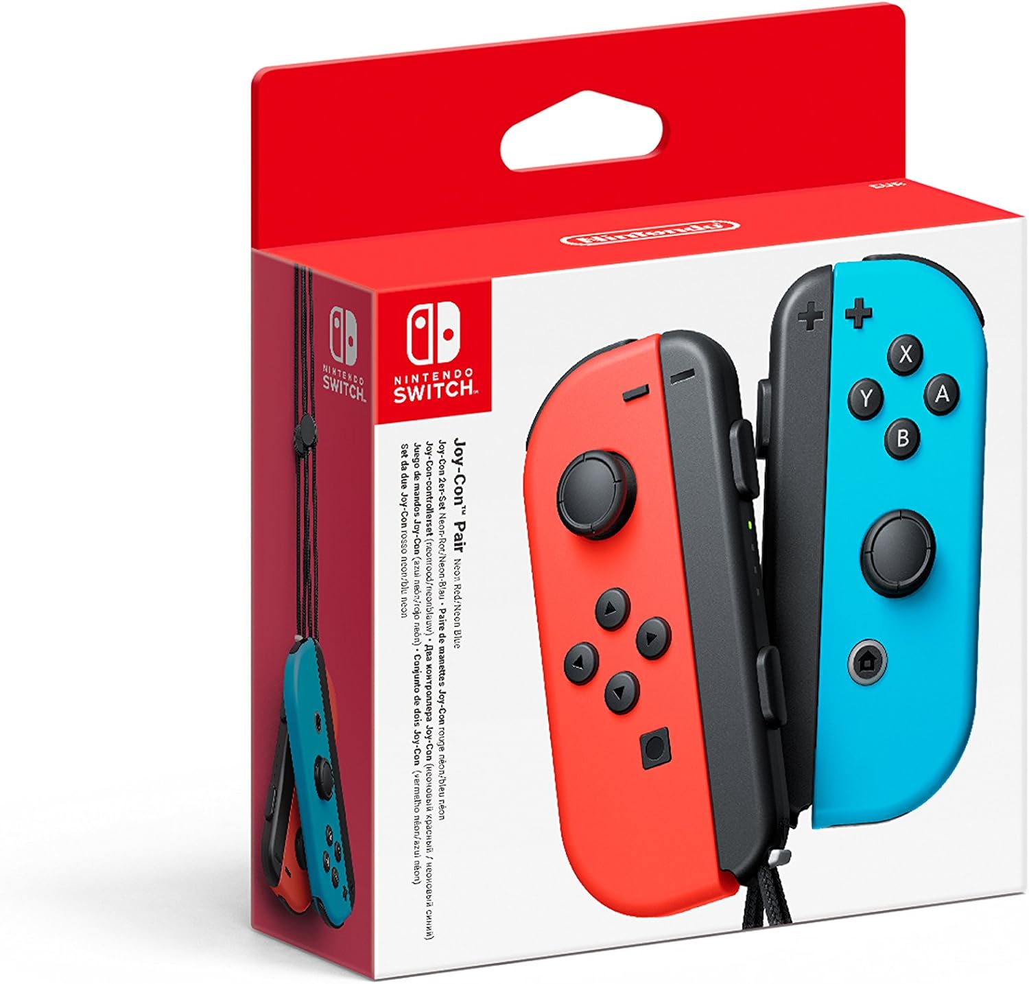 Nintendo Bluetooth Paire de Manettes Joy-Con Gauche Violet Pastel et Droite Vert Pastel Pour Switch