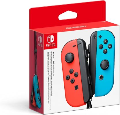 Nintendo Bluetooth Paire de Manettes Joy-Con Gauche Violet Pastel et Droite Vert Pastel Pour Switch