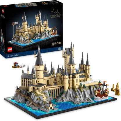 LEGO 76419 Harry Potter Castle and Hogwarts Estate, Large Buildable Model for Adults, Including Iconic Places: Astronomy Tower, Grand Hall, Chamber of Secrets and More