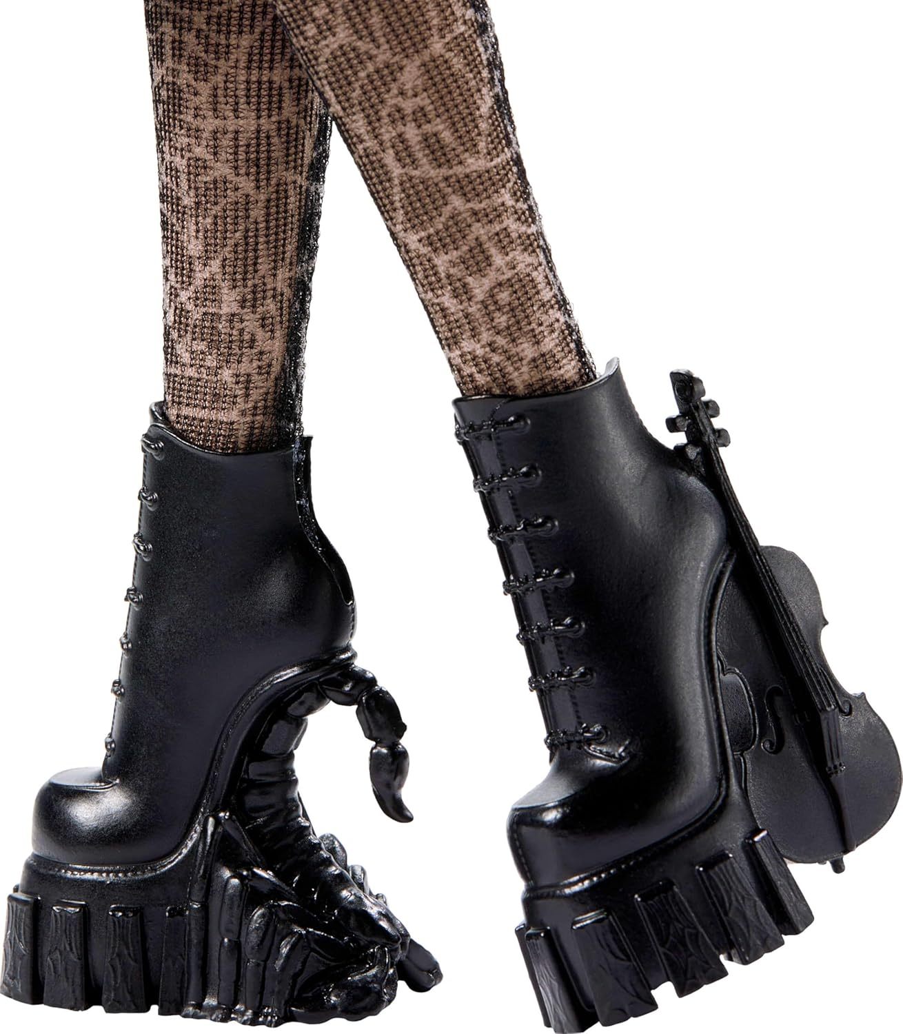 Monster High Wednesday Addams Uniform Doll to Collect in Nevermore Academy Uniform with The Thing and A Backpack, Doll Stand, HXJ04