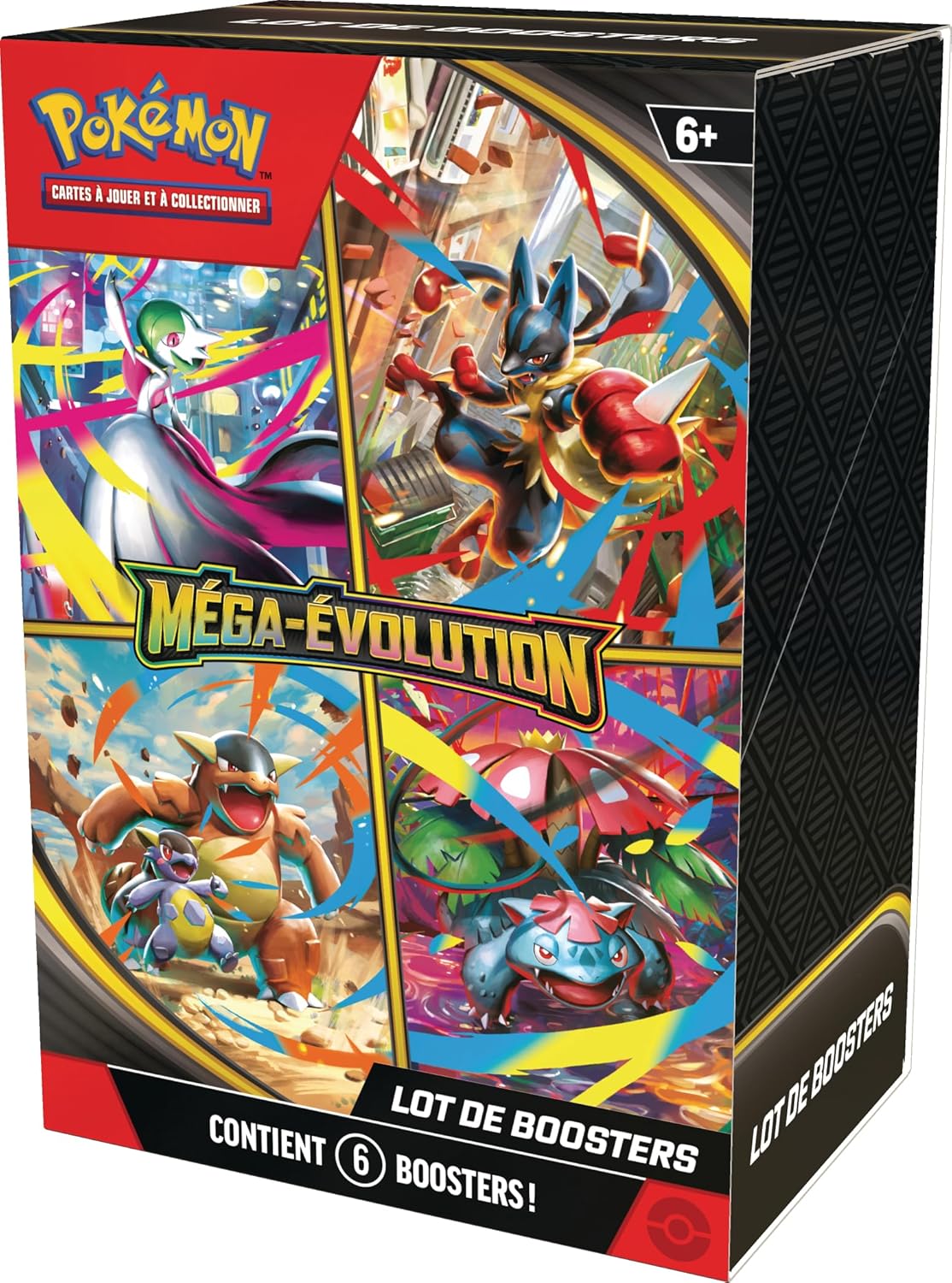 Pokémon : Pokémon TCG Mega Evolution Booster Pack (6 Boosters)