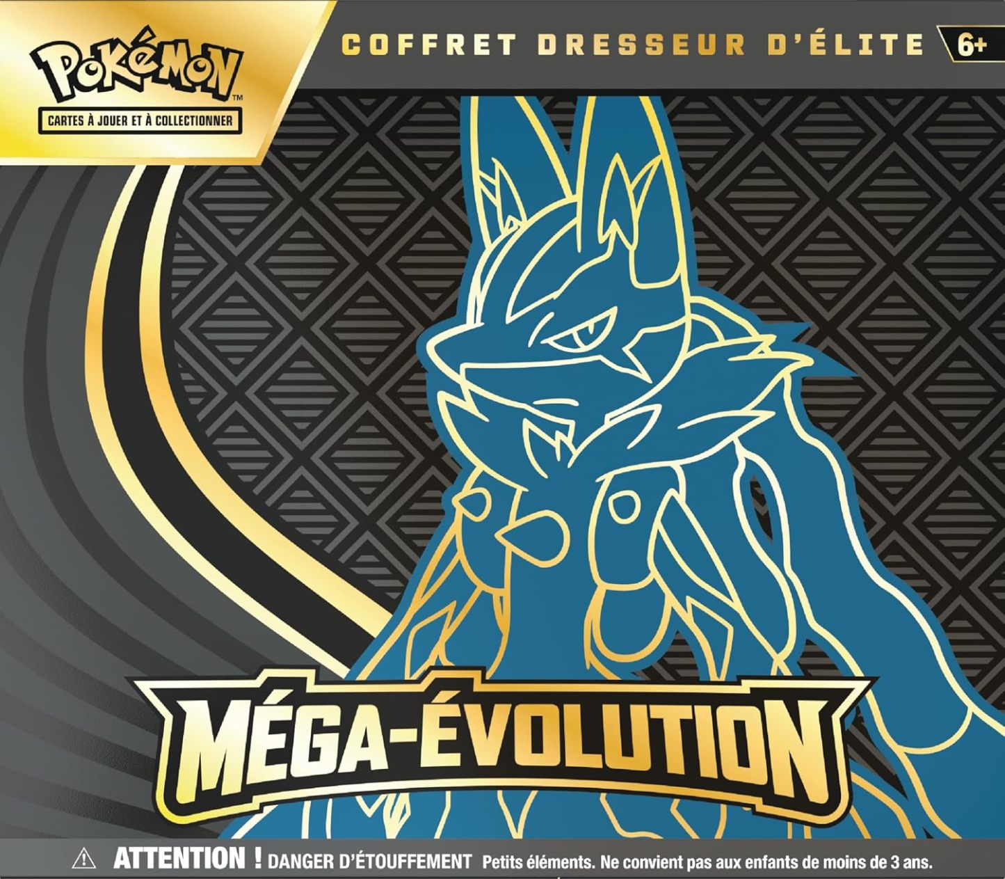 Pokémon : Coffret Dresseur d’élite Méga-Évolution – Lucario du JCC Pokémon 