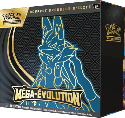 Pokémon : Coffret Dresseur d’élite Méga-Évolution – Lucario du JCC Pokémon 