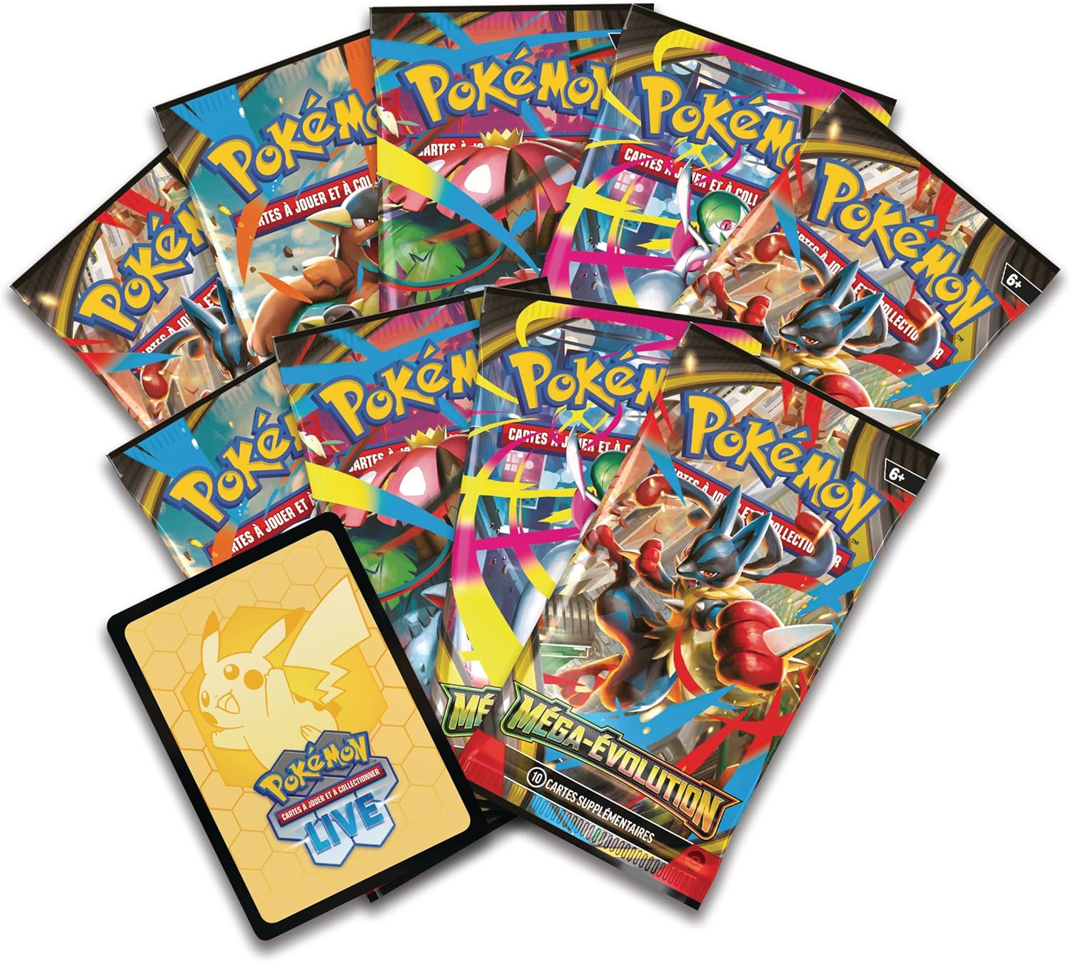 Pokémon : Coffret Dresseur d’élite Méga-Évolution – Lucario du JCC Pokémon 