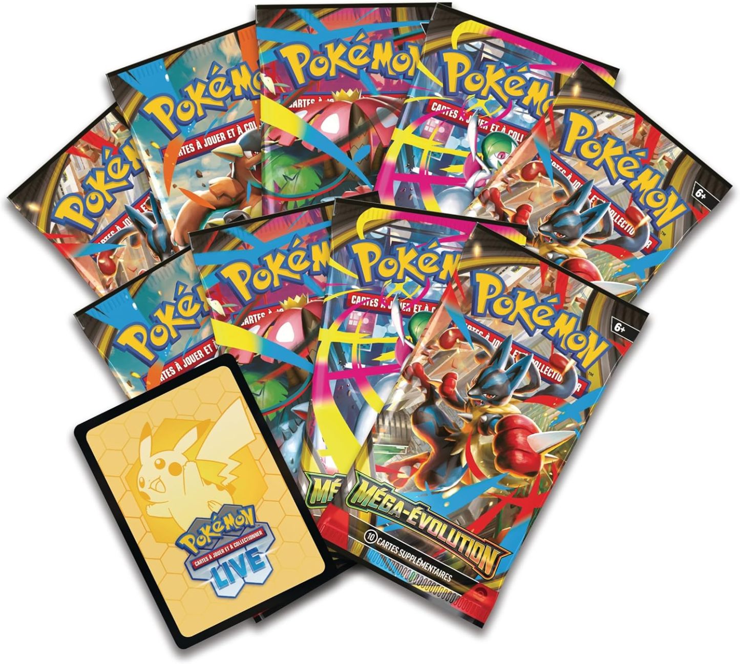 Pokémon : Coffret Dresseur d’élite Méga-Évolution – Lucario du JCC Pokémon 
