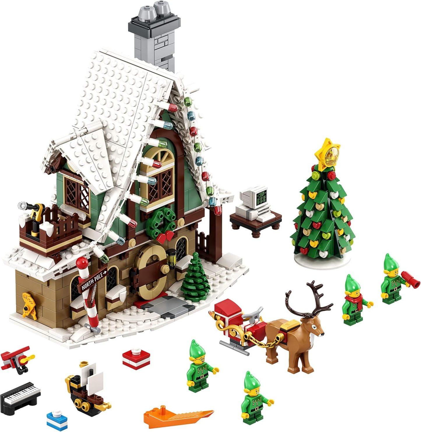 LEGO Seasonal Elf Clubhouse 10275 18+ House Set