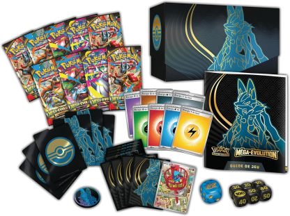 Pokémon : Coffret Dresseur d’élite Méga-Évolution – Lucario du JCC Pokémon 