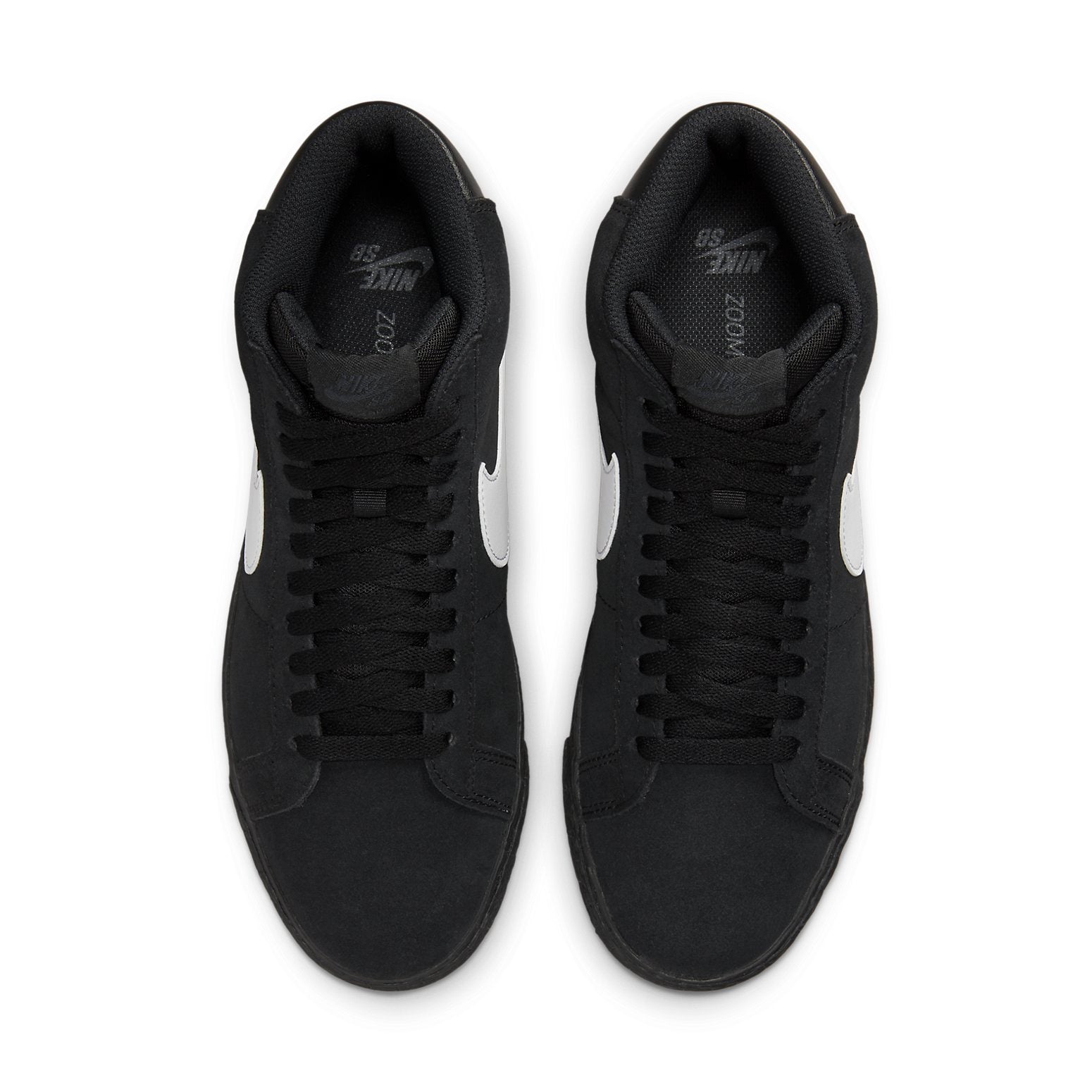 niqdfke Zoom Blazer Mid SB 'Noir Blanc' 864349-007