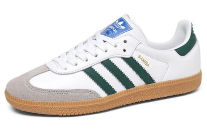 Aqdfdidas Samba OG 'White Collegiate Green Gum' IE3437