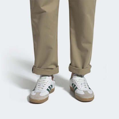 Aqdfdidas Samba OG 'White Collegiate Green' EE5451