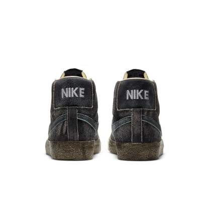 niqdfke Zoom Blazer Mid Premium SB 'Faded Noir' DA1839-001