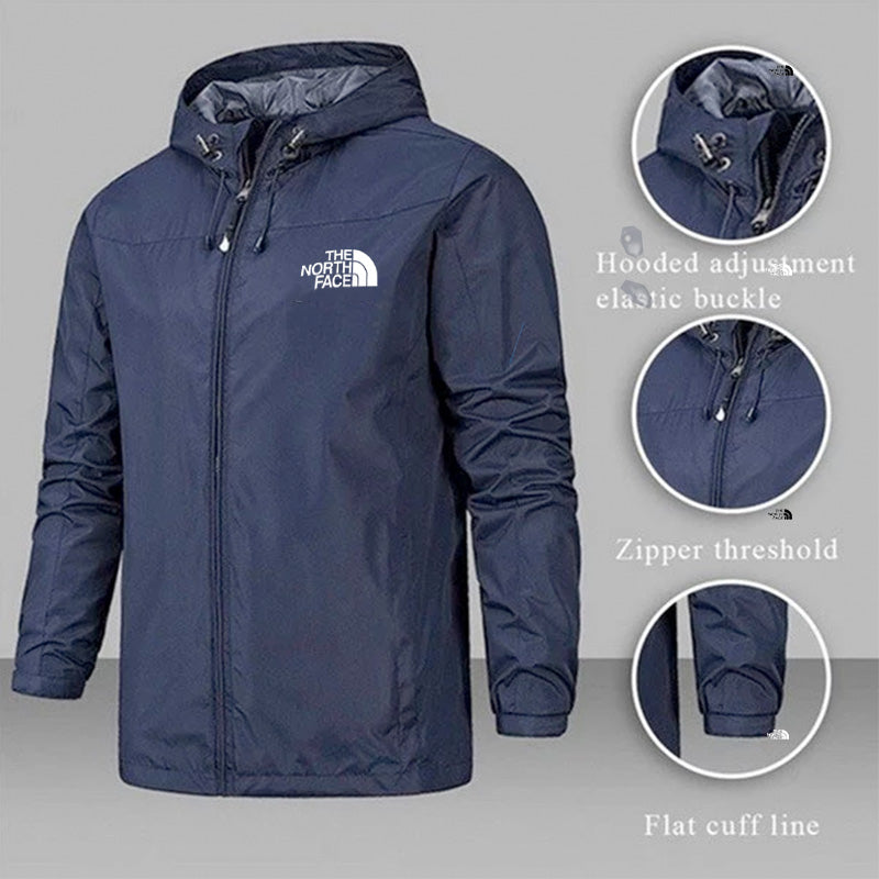 Thqdfe Norqdfth Faqdfce veste d'extérieur coupe-vent et imperméable