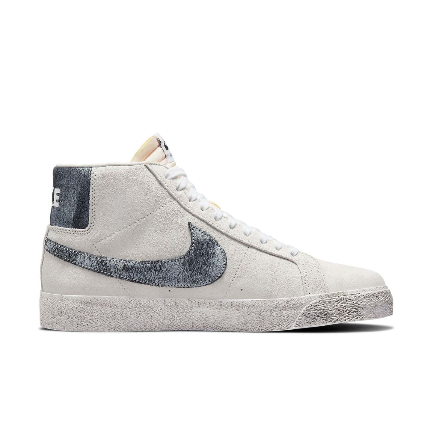 niqdfke Zoom Blazer Mid Premium SB 'Faded Pack - Gris Fog Black' DA1839-002