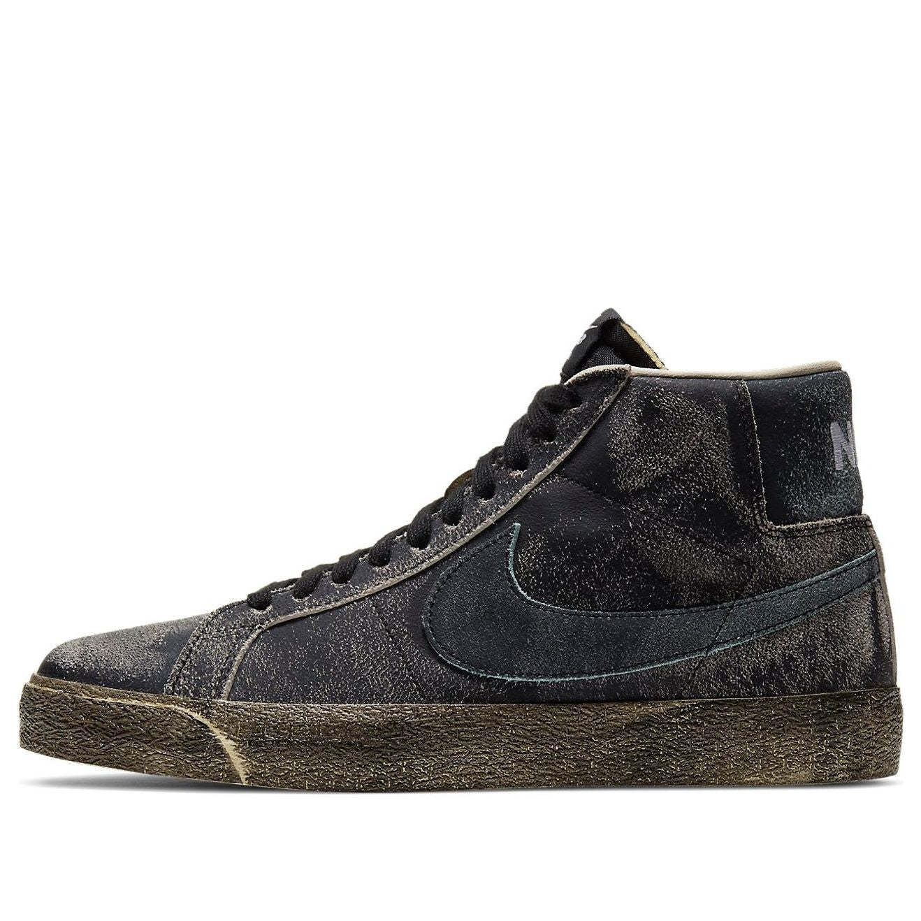 niqdfke Zoom Blazer Mid Premium SB 'Faded Noir' DA1839-001