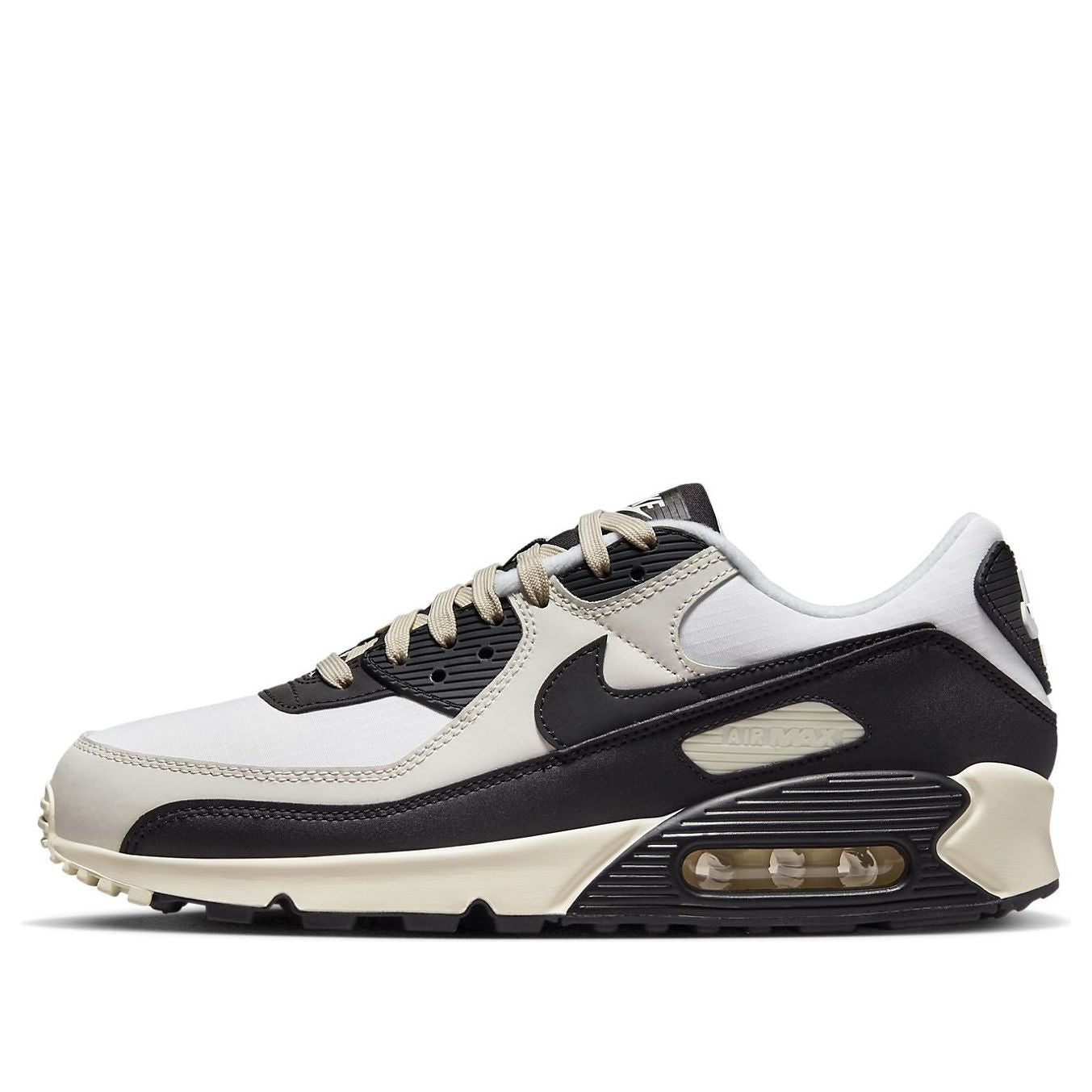 niqdfke Air Max 90 'Sail Lait de Coco Noir' DQ8974-100