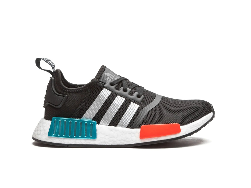 adqdfidas NMD R1 Core Black Silver Metallic