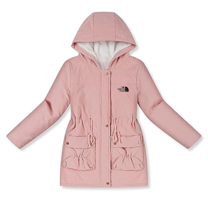 Manteau d'hiver mi-long épais et chaud doublé en fausse laine d'agneau pour femme