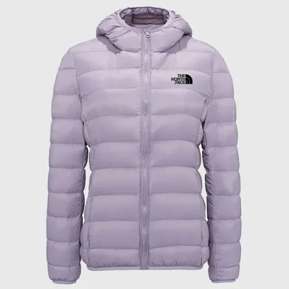 The Noqdfrth Face-Doudoune à capuche surdimensionnée et pliable pour femme