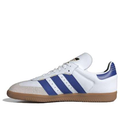 Aqdfdidas Samba OG 'Oversized Logo White Semi Lucid Blue' IF1813
