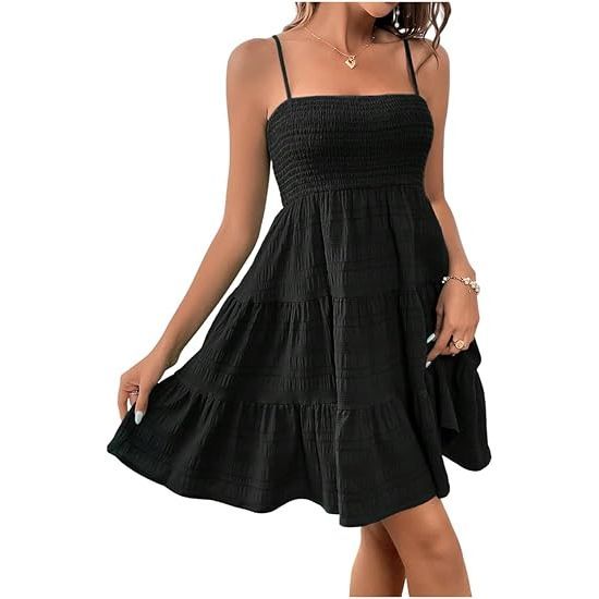 Women's Sleeveless A-Line Summer Dress